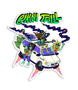 Trippy Ride Sticker