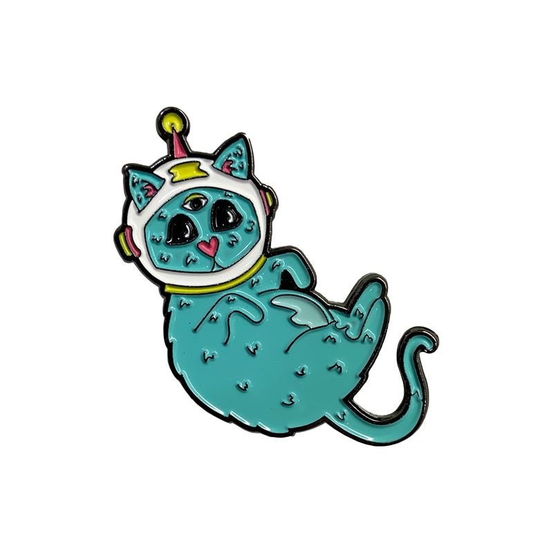 Limited Edition "Space Cat" 1.75" pin